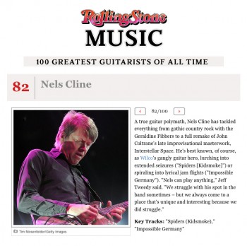 Nels: Rollingstone's 100 Greatest Guitarists